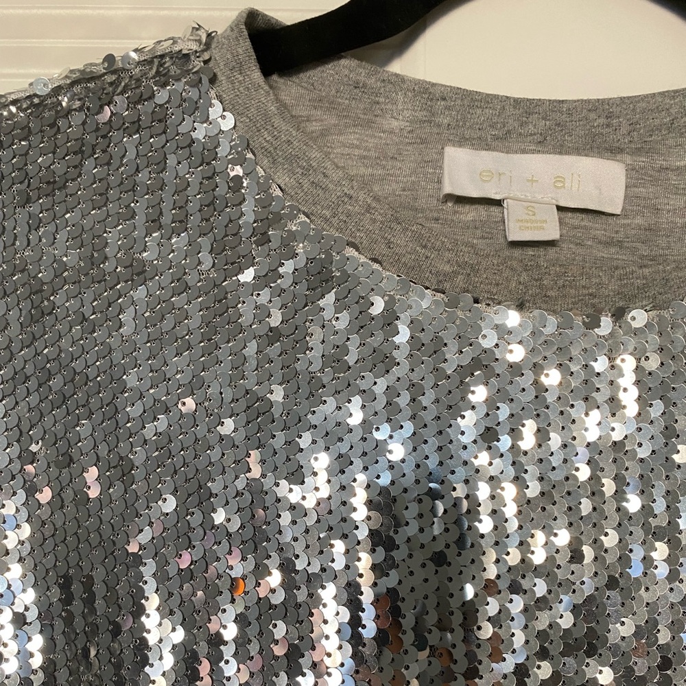 NWOT - ERI + ALI Sequin Sweatshirt